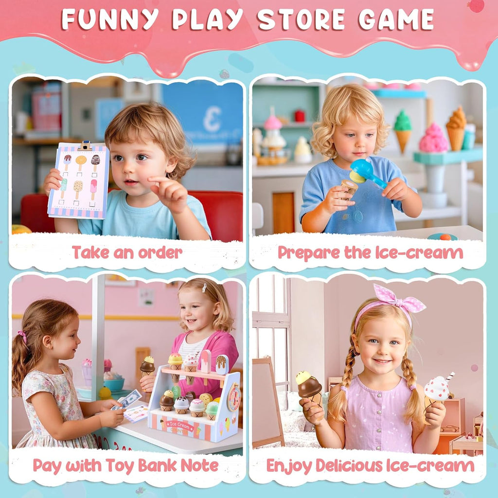 Four ways to play — order, prepare, pay, enjoy